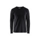 T-shirt manches longues 35001042 - Couleur au choix Noir