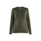 T-shirt manches longues anti-UV femme 34271126 - Couleur au choix Vert forêt
