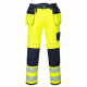 Pantalon haute visibilité multi poches Vision - T501 - Couleur et taille au choix Jaune-Bleu-marine