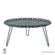 Tables basses de jardin en Acier - Aura Blanc