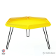 Tables basses en Acier - Céleste - Intérieur ou extérieur Jaune