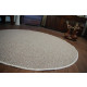 Tapis cercle rhapsody 91 beige  cercle - Dimension au choix 