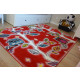 Tapis kids forêt rose c427 - Dimension au choix 