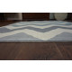 Tapis scandi 18248/371 - zigzag - Dimension au choix 