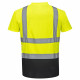 Tee-shirt haute visibilité portwest bicolore - Taille et coloris au choix 