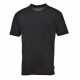 Tee-shirt thermique manches courtes portwest 100% polyester Noir