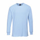 Tee-shirt thermique manches longues portwest Bleu-ciel