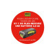 Tondeuse tractée ryobi 36v brushless coupe 51 cm - 1 batterie lithiumplus 6,0ah - 1 chargeur rapide 1,7a - ry36lmx51a-160 