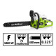 Tronconneuse thermique 45cm3 vito - 1.8kw - moteur 2t - guide-chaîne oregon - lame 45 cm - graissage automatique 
