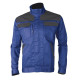 Veste bicolore 100% coton multipoches coverguard commander - Couleur et taille au choix Bleu-royal