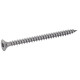 Vis pour bois aggloméré tête fraisée six lobes filetage total - Ø 6 x 60 T25 - Boite de 100 - ACTON - 623196X60 
