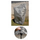 Housse 90 grammes grise pour chaises empilables ou fauteuil 70x70xh110 cm 