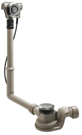 geberit vidage automatique uniflex pushcontrol pour baignoire standard o 52 chrome brillant 150 768 21 1 distriartisan