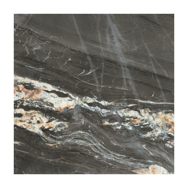 carrelage imitation marbre noir et marron cosmic black 120 x 120 cm distriartisan