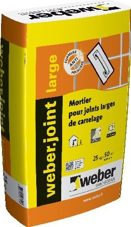 Mortier Pour Joints De Carrelage Weber Joint Large Le Sac De 25
