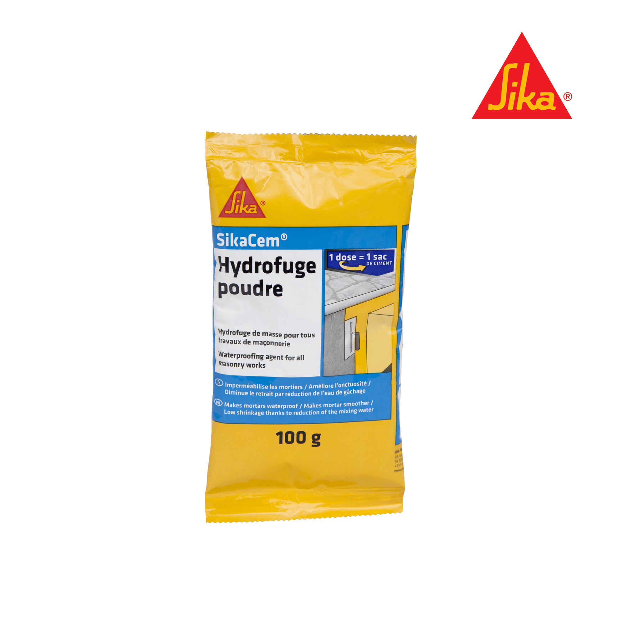 Sika Additif Impermeabilisant Beton Et Mortier Cem Hydrofuge