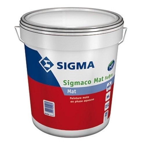 Sigma Sigmaco Mat Futura Blanc Peinture Phase Aqueuse Sigma Contenance Au Choix Distriartisan