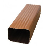 Tube de descente Aluminium rectangulaire 2 mètres