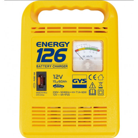 Chargeur testeur de batterie 12v 45ah Energy 126