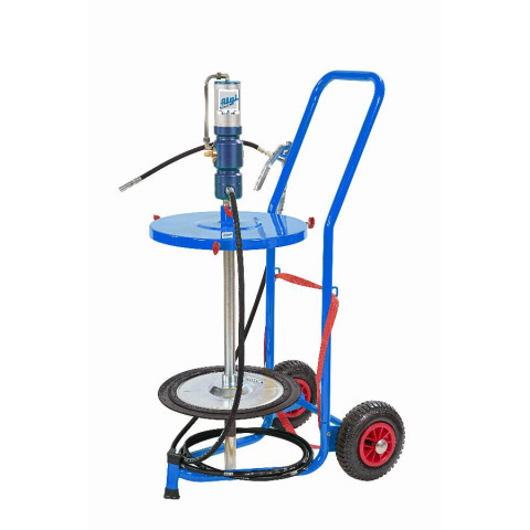 Ensemble mobile graisse 60/1 ALGI pour tonnelet 50 Kg chariot 2 roues - 07705501
