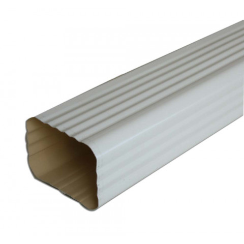 Dauphin aluminium 60 x 80 mm rectangulaire épaisseur 1,5 mm - coloris et longueur au choix