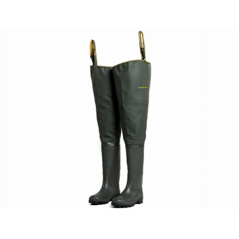 Cuissardes PVC GOODYEAR SP Kaki T.39 - CUISSARDESP39