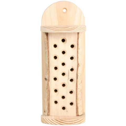 Abri pour abeilles en bois naturel onlywood 12x10x31cm