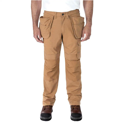 Pantalon technique CARHARTT Steel - Multipoches - W50L32 - S1105070BRNW40L32