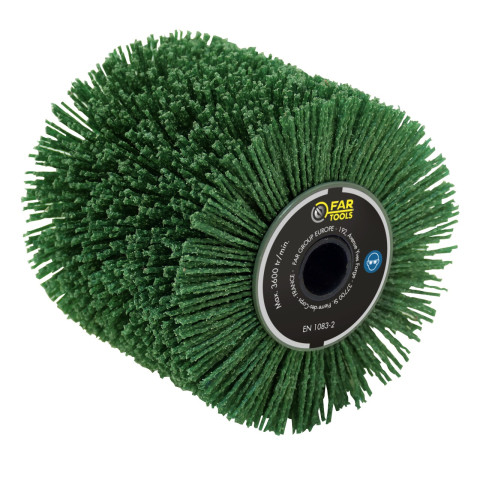 Brosse nylon A36 FAR TOOLS Ø 120 mm L 100 mm - 110915