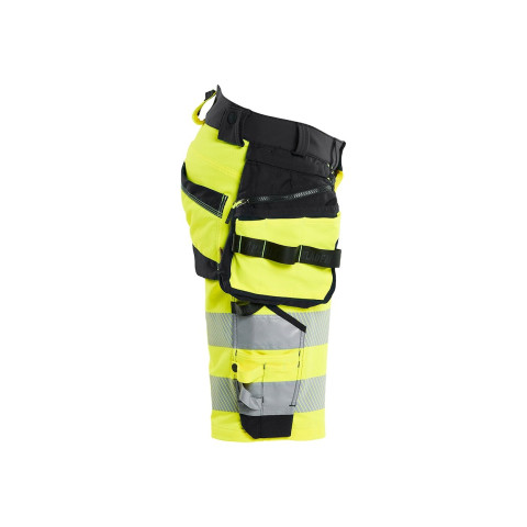 Short stretch 4D Haute-Visibilité avec poches flottantes détachables 11201648 - Couleur et taille au choix