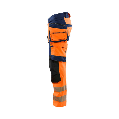 Pantalon stretch 4D Haute-Visibilité avec poches flottantes détachables 11221648 - Couleur et taille au choix