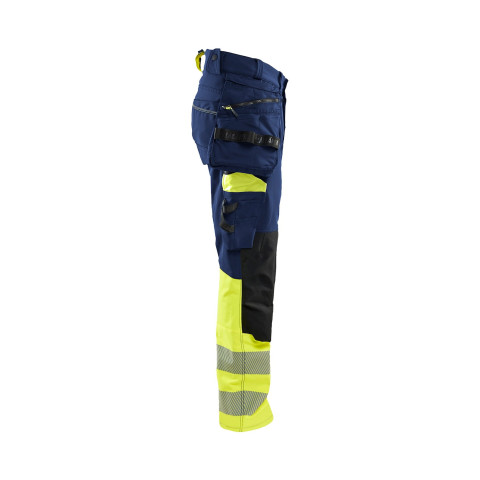 Pantalon stretch 4D haute-visibilité avec poches flottantes détachables 11251648 - Couleur et taille au choix