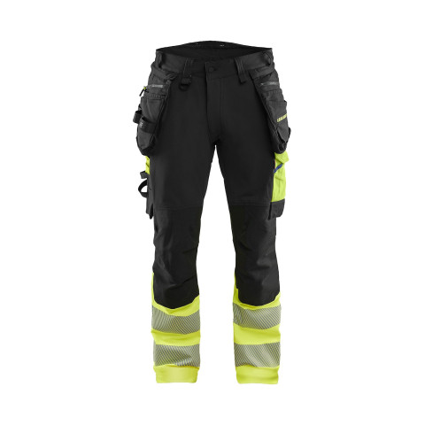 Pantalon stretch 4D haute-visibilité avec poches flottantes détachables 11251648 - Couleur et taille au choix