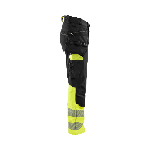 Pantalon stretch 4D haute-visibilité avec poches flottantes détachables 11251648 - Couleur et taille au choix