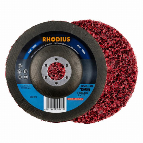 Disque à lamelles Inox/Non ferreux 125 x 22,23 mm SVS HD - RHODIUS - 303873