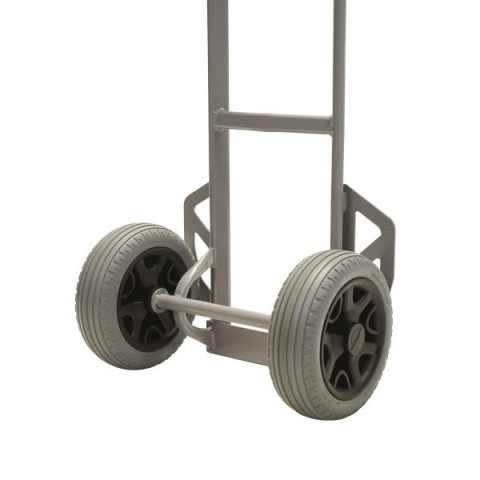 Diable acier charge 200 kg M-NST-150 avec roues increvable