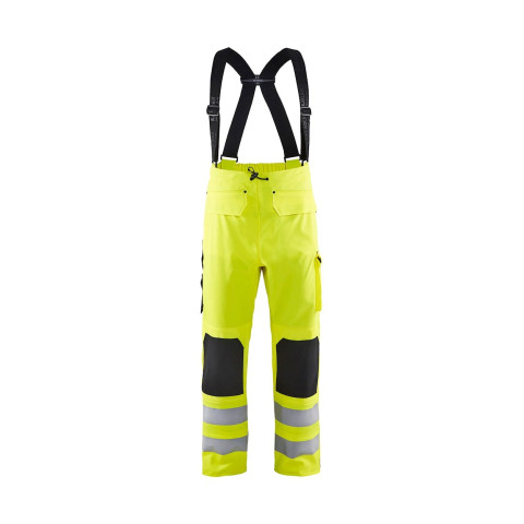 Pantalon de pluie à bretelles haute visibilité Niveau 3 13062005 - Couleur et taille au choix