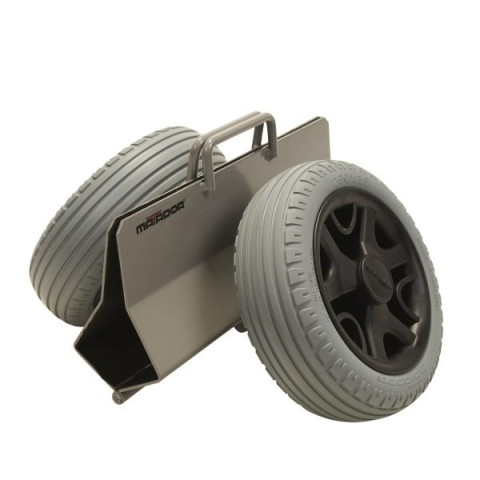 Chariot porte panneau l.125 mm roue anti crevaison capacité de charge 300 kg Matador
