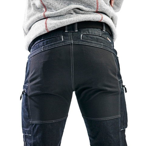 Pantalon maintenance denim stretch 14591142 - Couleur et taille au choix