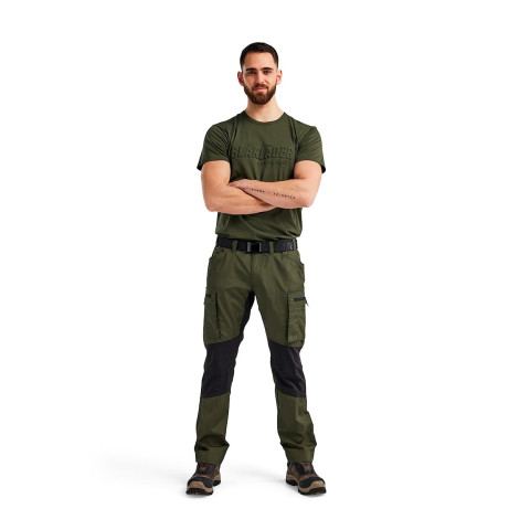 Pantalon maintenance polycoton stretch 14591845 - Couleur et taille au choix