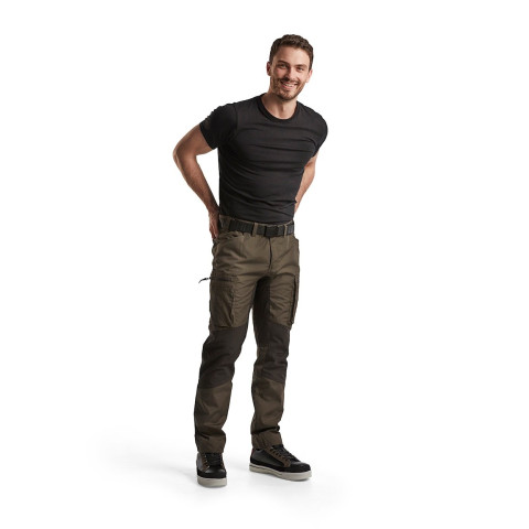 Pantalon maintenance polycoton stretch 14591845 - Couleur et taille au choix