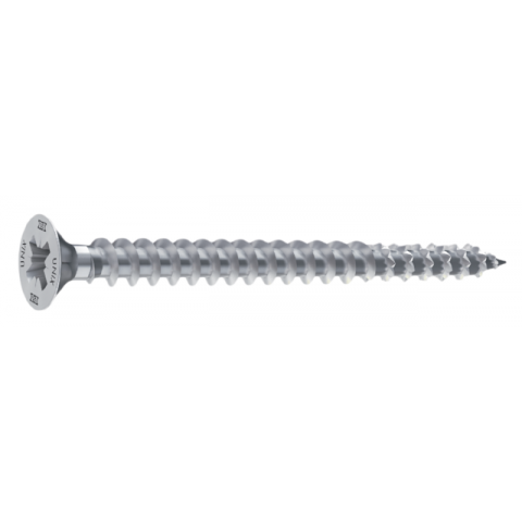Vis HECO Unix Plus - Filetage Total - Ø3,5 x 50 - Tête Torx - Zingué argent - Boîte de 500 - 45540
