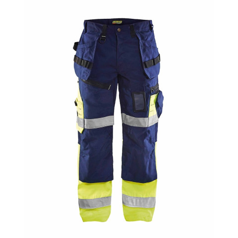 Pantalon artisan X1500 haute-visibilité avec poches flottantes 15081860 - Couleur et taille au choix