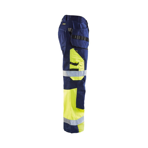 Pantalon artisan X1500 haute-visibilité avec poches flottantes 15081860 - Couleur et taille au choix