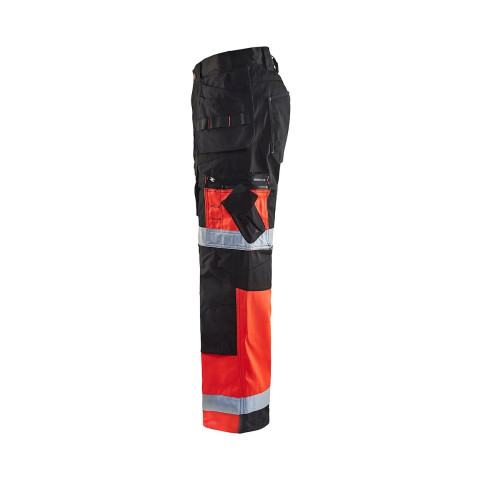 Pantalon artisan X1500 haute-visibilité avec poches flottantes 15081860 - Couleur et taille au choix