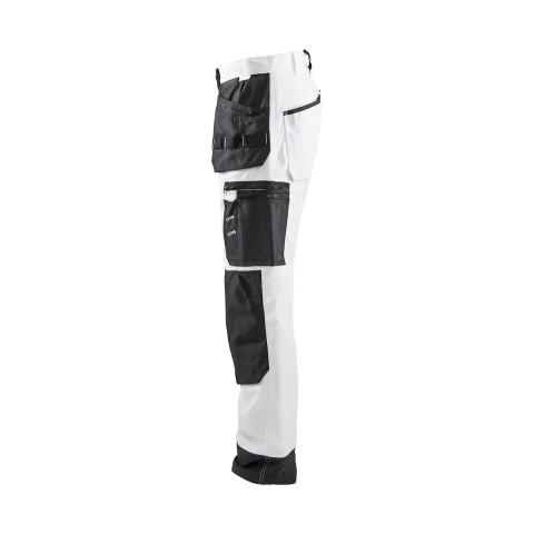 Pantalon X1500 peintre Blanc/Gris-Foncé 15101210 - Taille au choix