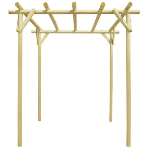 Vidaxl pergola de jardin 2 x 2 x 2 m bois de pin imprégné