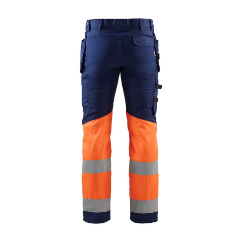 Pantalon artisan haute-visibilité stretch à poches flottantes et genoux préformés 15581811 - Couleur et taille au choix