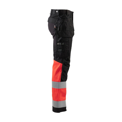 Pantalon artisan haute-visibilité stretch à poches flottantes et genoux préformés 15581811 - Couleur et taille au choix