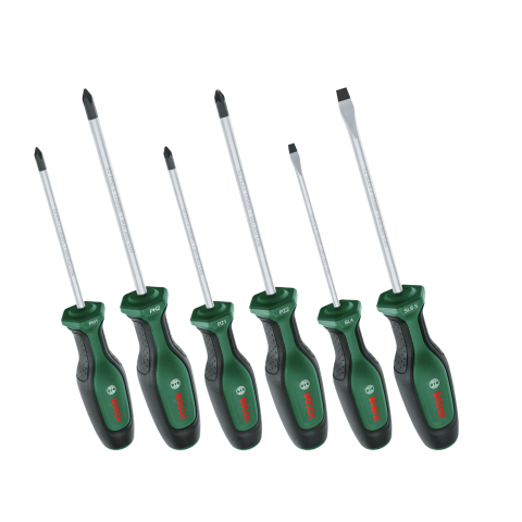 Set de tournevis haute performance - 6 pièces - BOSCH - 1600A02BX7